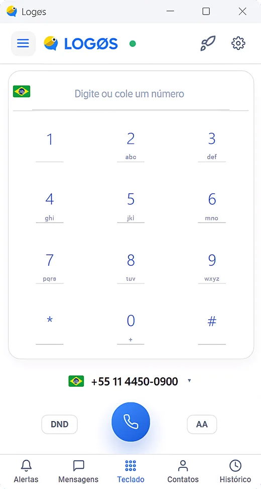 Softphone do Voiicr